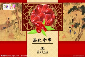 高清PSD分层大枣包装设计素材