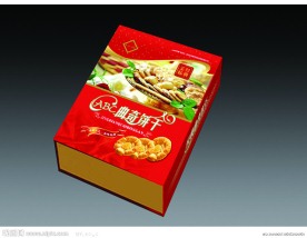 饼干包装设计（展开图）