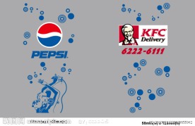 pepsi 百事 kfc 可乐 肯得基 企业商标