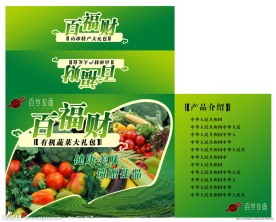 有机蔬菜包装箱
