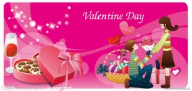 情人节展板设计