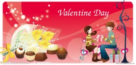 情人节展板设计