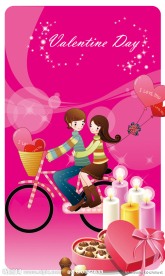 情人节展板设计