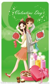 情人节展板设计