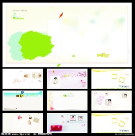 儿童画册 极简风潮