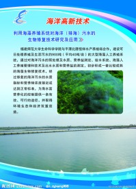 福建海洋渔业厅618展会展板