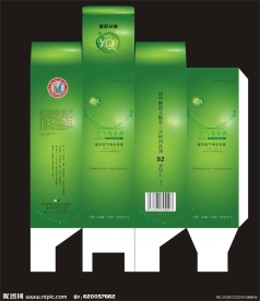 绿色包装设计模板