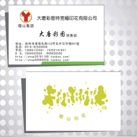 简洁 素雅 大方 个性 名片模版