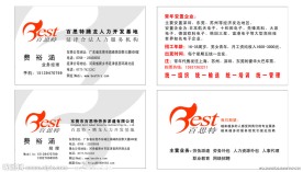 百思特腾龙人力开发基地名片