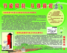 节能降耗 从我做起