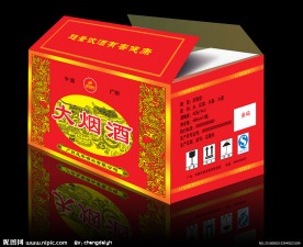 酒类包装设计（展开图）