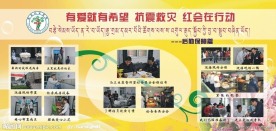 抗震救灾大型展板