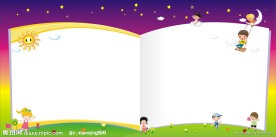 儿童海报背景模板