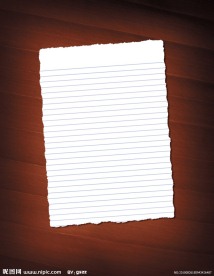 撕裂的纸 咖啡色背景