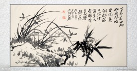 国画 兰花