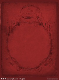 古典花纹 影楼背景