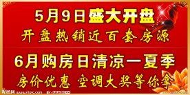 房地产 盛大开盘