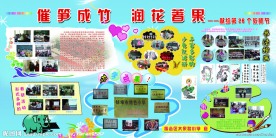 学校教师节展板