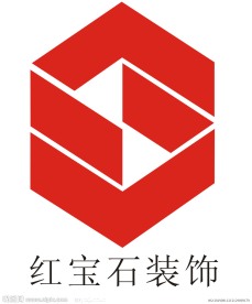 红宝石装饰标志