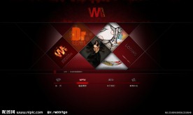 画家个人网站模板