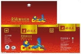 金钻木器漆包装矢量图