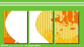 金色 线条 抽象 无框画