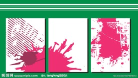 彩色 抽象 无框画