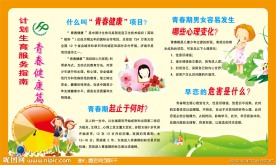 计划生育服务指南 青春健康篇