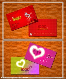 公司婚礼庆典专业设计艺术名片