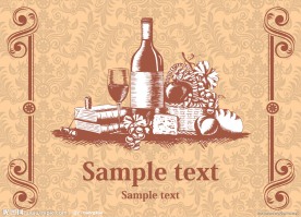 葡萄酒背景