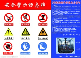 安全警示标志牌