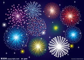 烟花 烟火 礼花 圣诞烟花 春节烟花