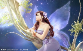 天使 手绘美女 3D美女