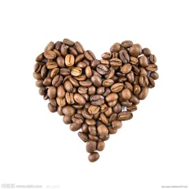 爱心咖啡豆
