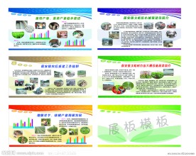 农业展板模板