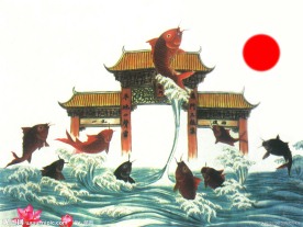 鲤鱼跳龙门