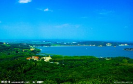 二龙山水库远景