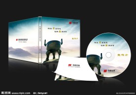 光盘效果图（展开图）
