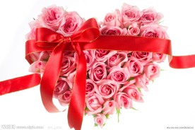 情人节玫瑰爱心