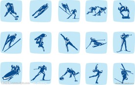 温哥华冬奥会运动图标