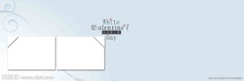 白色情人节写真模板