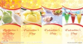 西餐厅展板海报