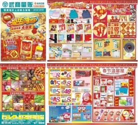 超市春节DM单