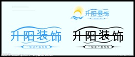 成都升阳装饰标志logo
