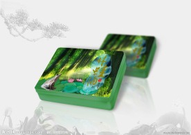 林蛙油保健包装（展开图）