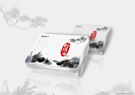 林蛙油保健包装（展开图）