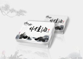 林蛙油保健包装（展开图）