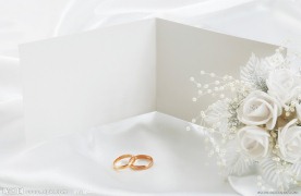 婚纱婚礼邀请卡