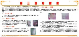 健康知识展板
