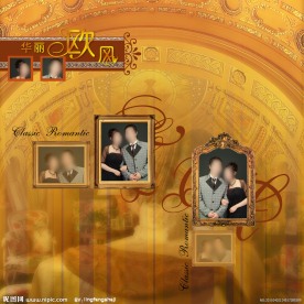 欧风婚礼模板